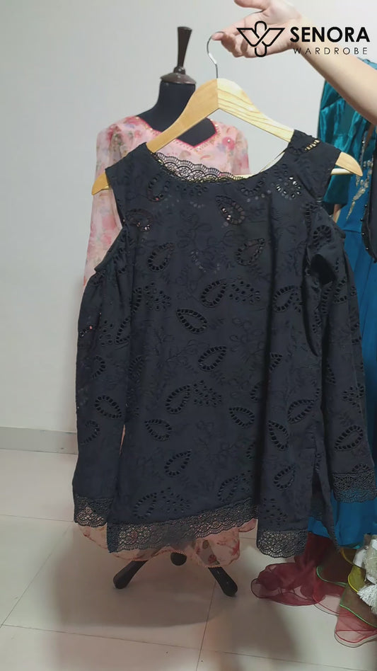 customized chicken kari and printed gharara